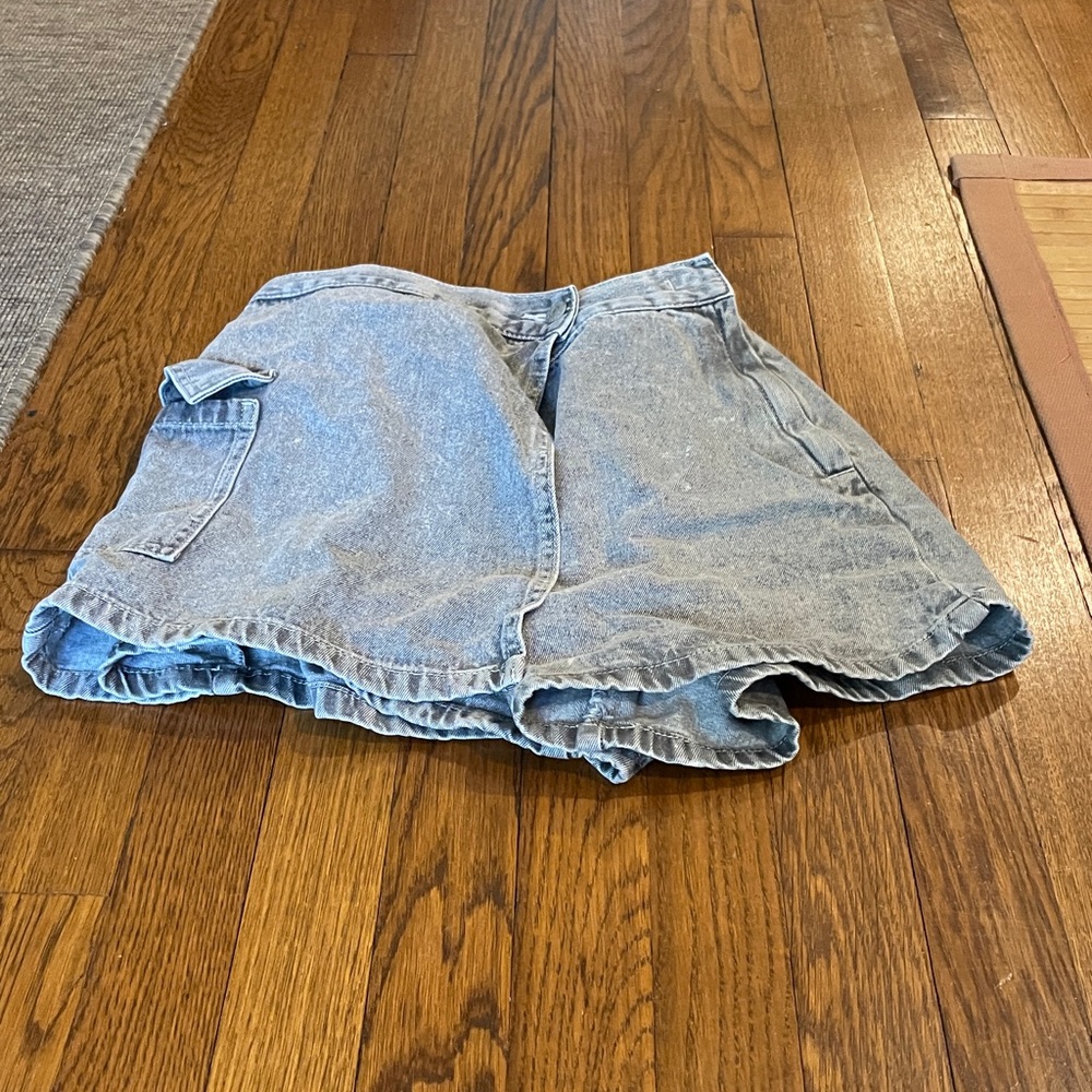 Denim Kid's Skort